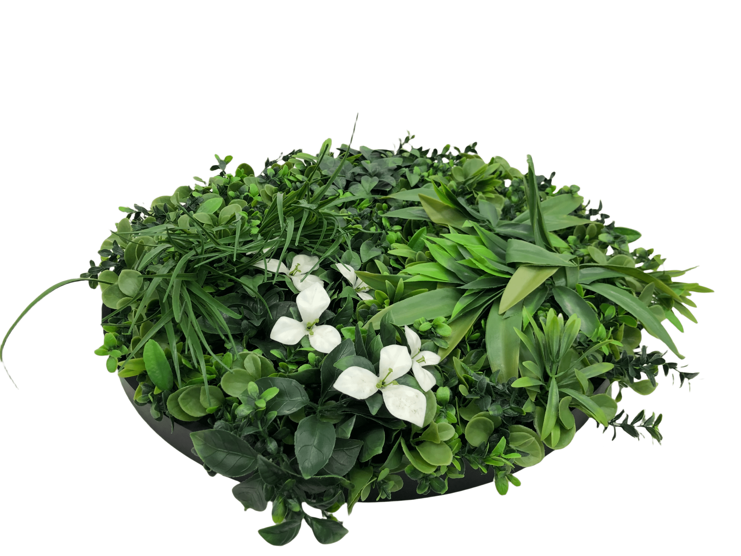R011-50 Artificial Flower Green Wall Disc UV 50CM - Image 2