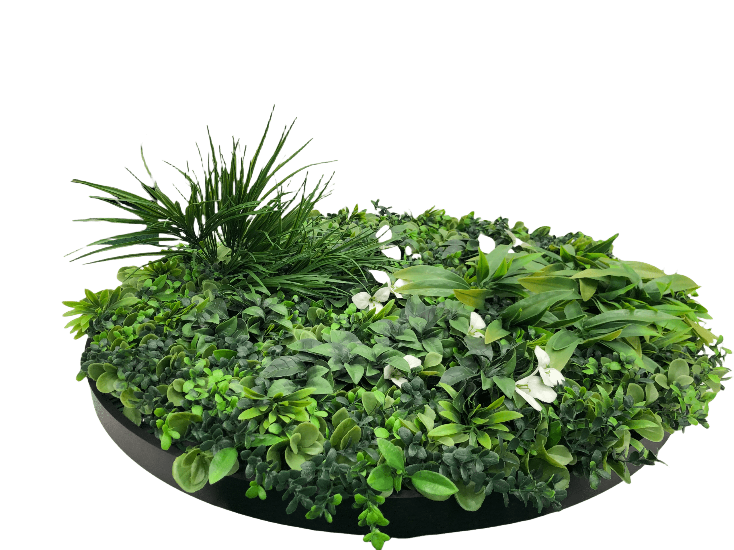 R011-75 Artificial Flower Green Wall Disc UV 75CM - Image 2